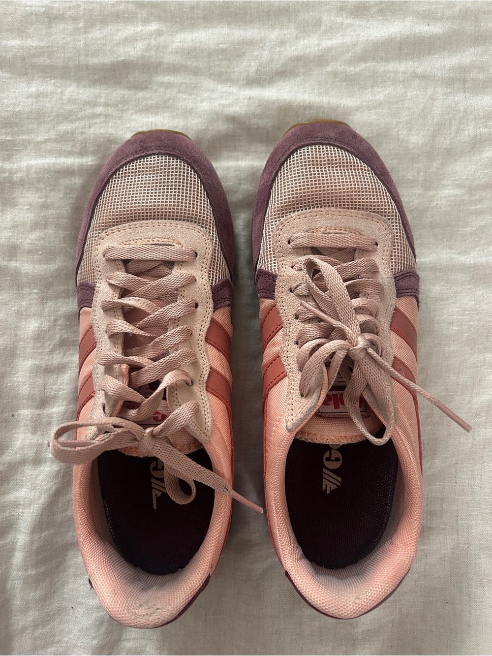 Gola Women’s Pink & Mauve Retro Runner Sneakers